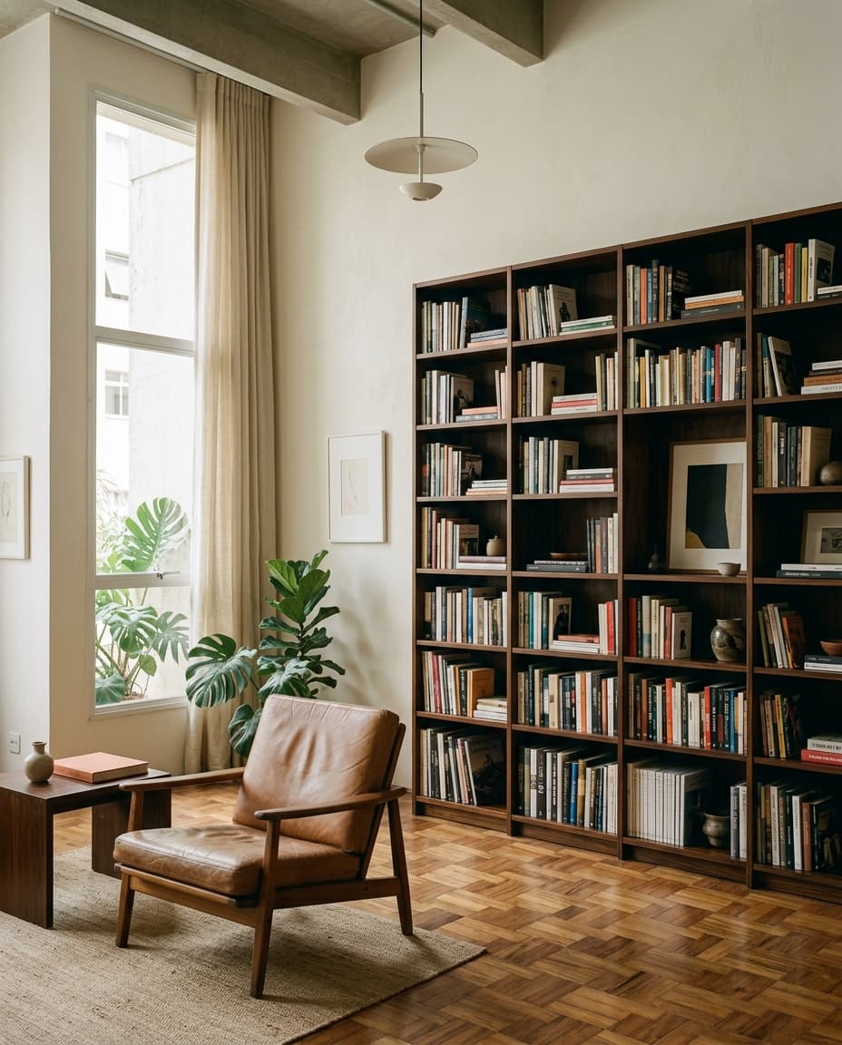 Apartamento Higienópolis — Reforma de apartamento clássico, novos eixos visuais.